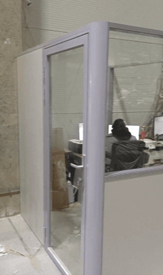 Перегородки для складского помещения в Пушкино, Московская обл., г. Пушкино, ул. Костомаровская, д. 5/1, стр. 21 — фото 2