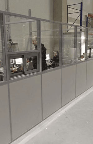 Перегородки для складского помещения в Пушкино, Московская обл., г. Пушкино, ул. Костомаровская, д. 5/1, стр. 21: фото 3