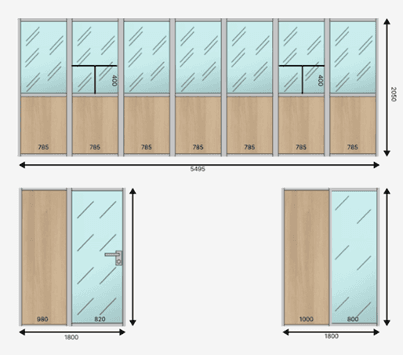 Перегородки для складского помещения в Пушкино, Московская обл., г. Пушкино, ул. Костомаровская, д. 5/1, стр. 21: фото 5