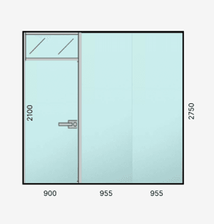 Twin-перегородки для офиса на Соколово-Мещёрской, г. Москва, Соколово-Мещёрская, 25: фото 2