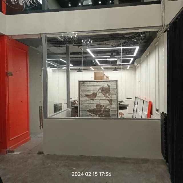 Зонирование стеклянными конструкциями: Москва, объект заказчика. Офисы, фото 4 из 4
