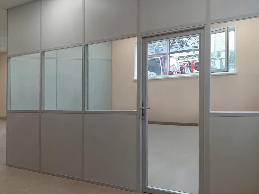 Комбинированные перегородки