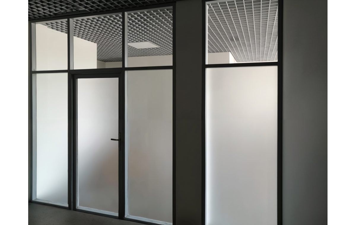 стеклянные офисные перегородки 1635