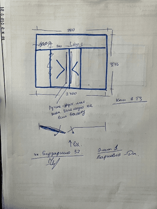 Входная группа для кальянной на Берзарина. Изготовить и установить стеклянную входную группу, подчёркивающую стиль заведения и обеспечивающую шумоизоляцию от улицы. Входная группа для кальянной на Берзарина — г. Москва, ул. Берзарина, 32