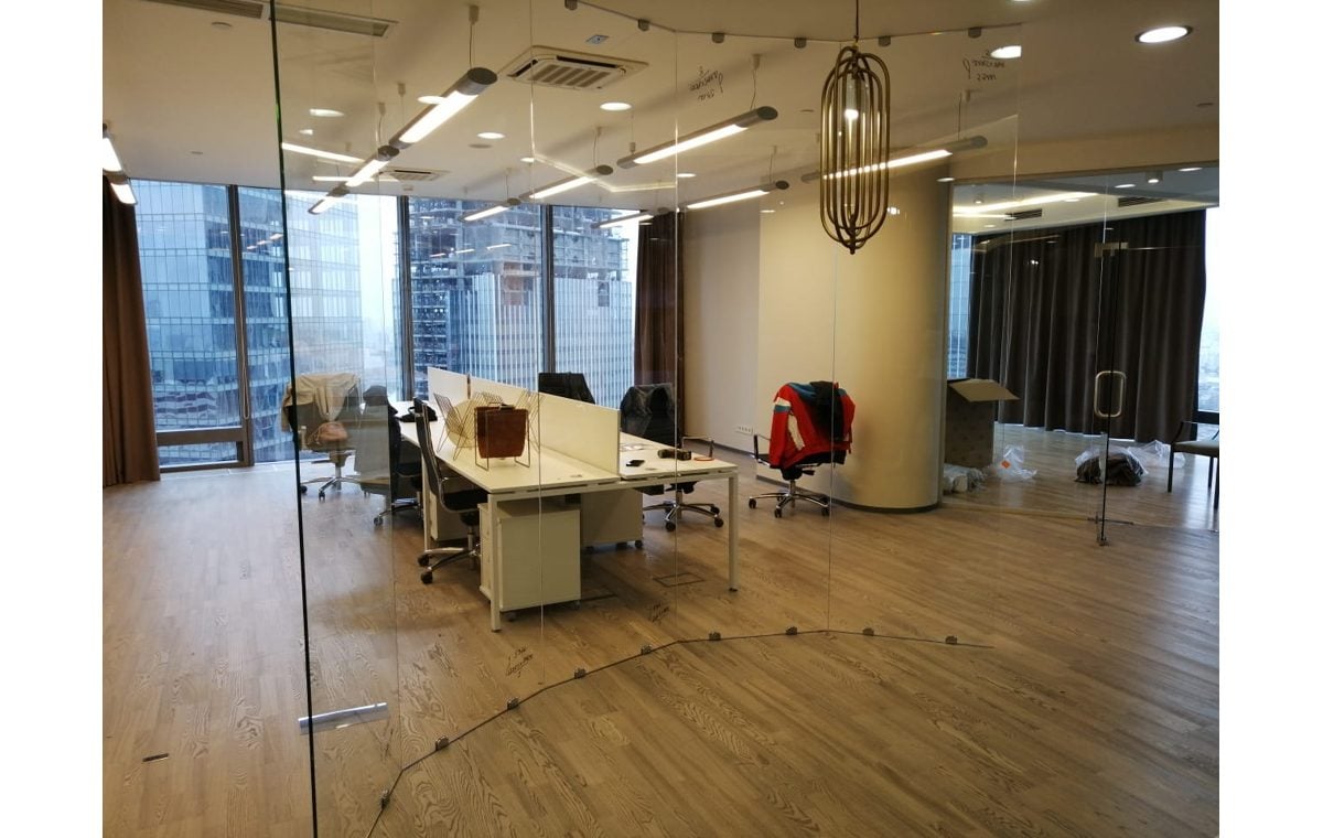 Стеклянные перегородки в офис 796 Стеклянные перегородки в офис 796