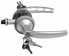 Нажимной гарнитур HOPPE HCS — интегрированная система ручка-замок для дверей в перегородках