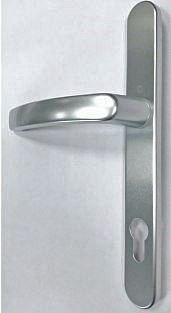 Нажимной гарнитур HOPPE LIEGE на узкой планке для алюминиевых дверей