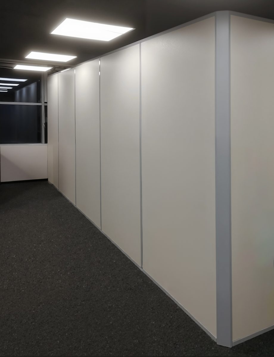 Глухие перегородки для шумоизоляции офиса